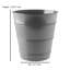 Corbeille pour déchets en acier inoxydable 2,5 gallons