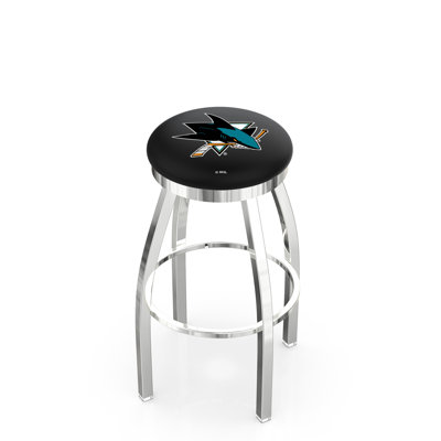 NHL 25" Swivel Bar Stool with Cushion