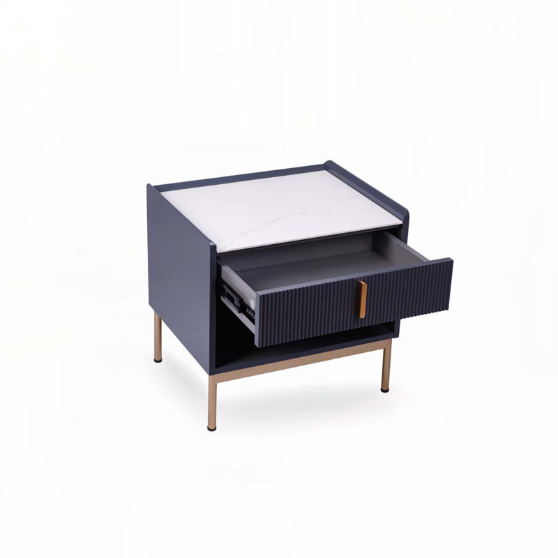 Table basse en fritté avec 4 pieds
