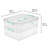 Sterilite Stack and Carry 2 Layer Handle Box, Small Storage Latch Lid Container, Organize Crafts-98362997