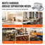 Commercial Grease Interceptor Stainless Steel Under-Sink Filtration System