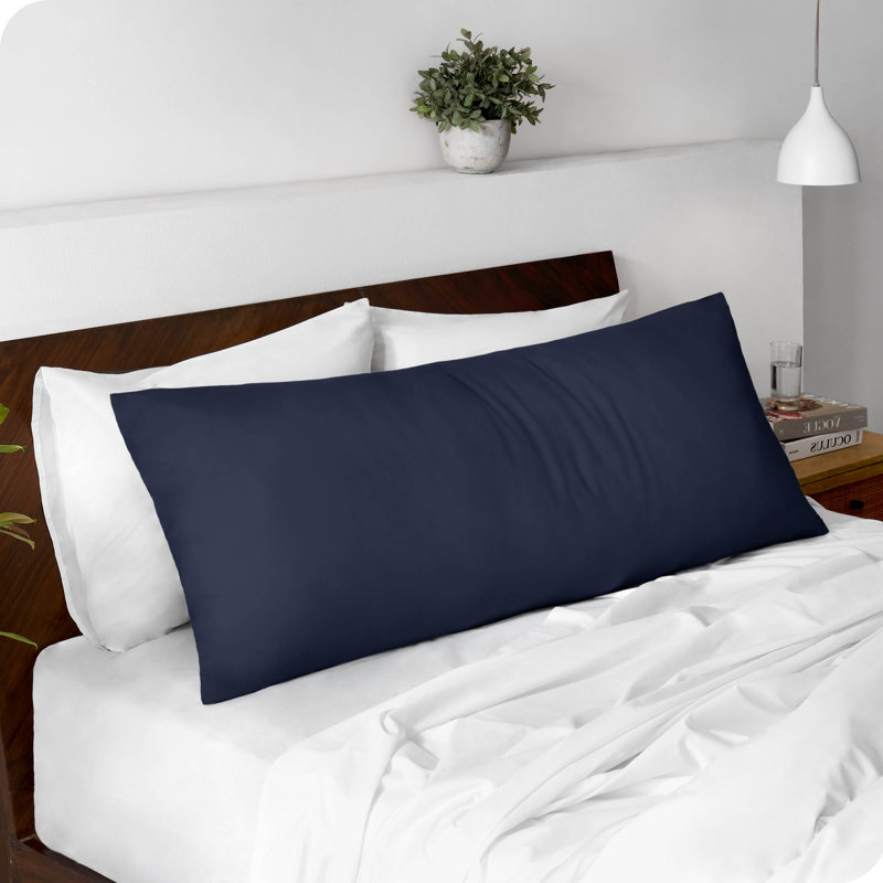 Midnight Blue Ultra Soft Microfiber Body Pillowcase with Zipper Closure