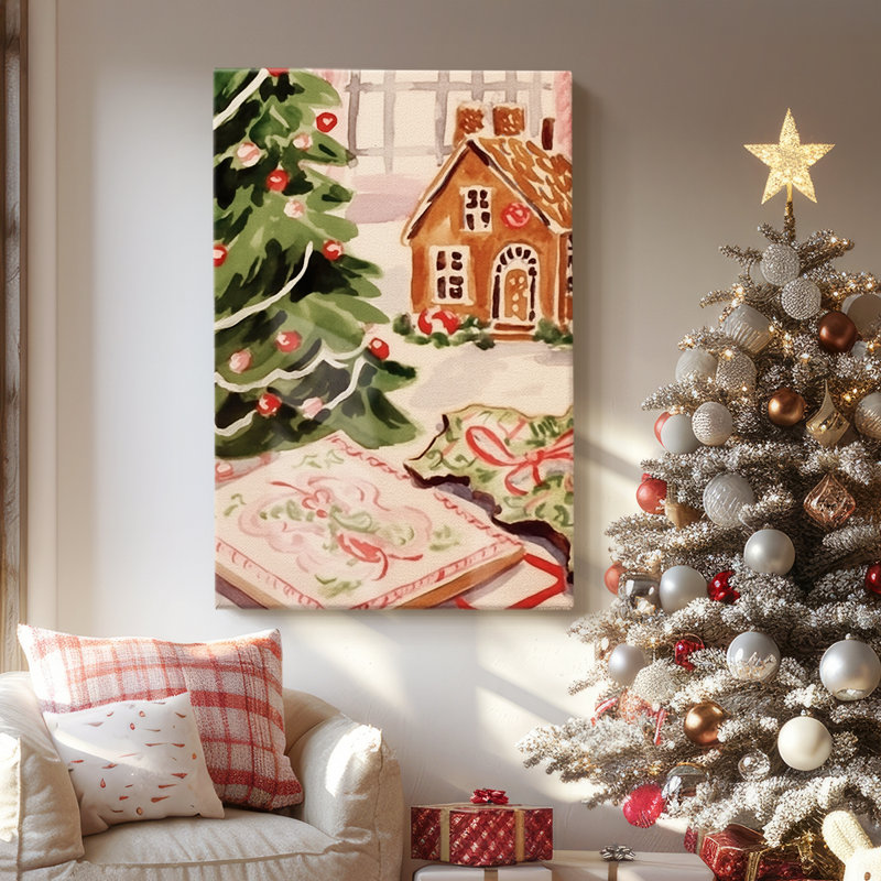 Sugar Wreath of Dusk-Premium, toile tendue avec châssis, H 18 po x l 12 po