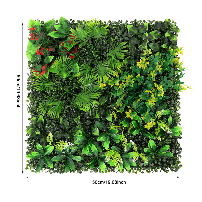 12Pcs Artificial Grass Wall Panel