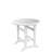 Outdoor Height Dining Table - To Harsh Winters White + Gray Sunlight And Salt Spray