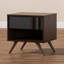 48cm W Manufactured Wood Bedside Table