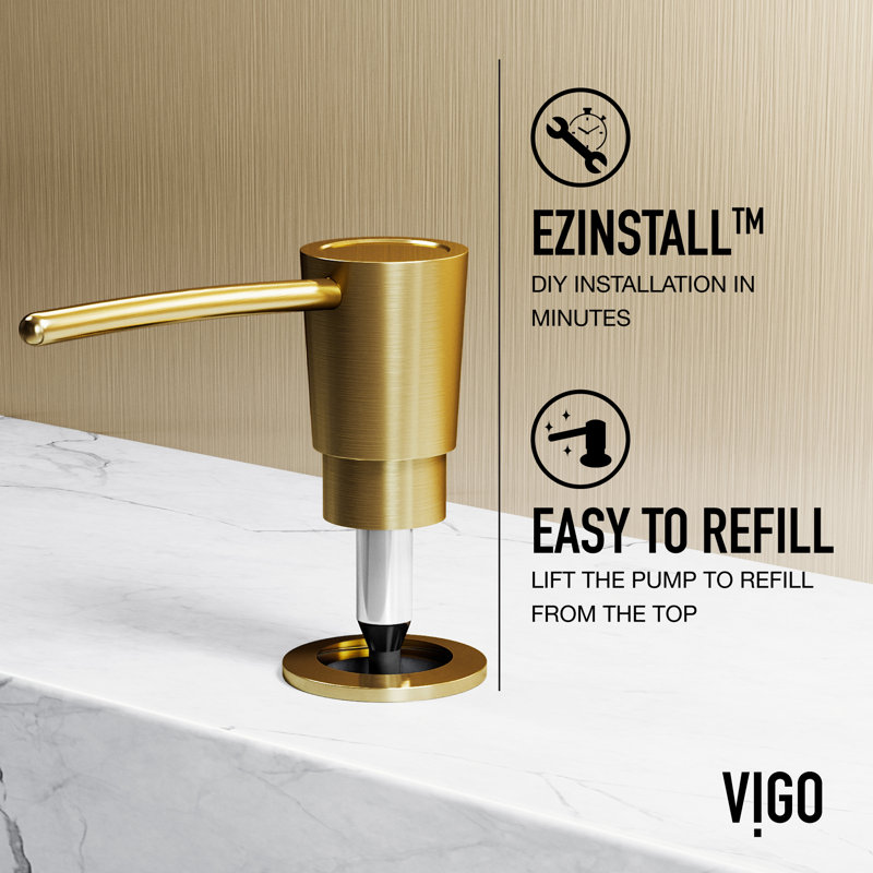 Cast Stone Kitchen Soap Dispenser