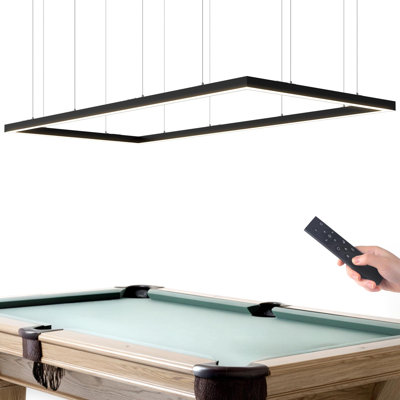 Barrina 6ft×3ft 4040 Remote Series Led Linear Light Rectangular Set, 180w 15000lm, 3rd-generation, Seamless Connection, 3000k-6000k Colour Changing, Hanging Adjustable Height Office Shop Light Fixtures