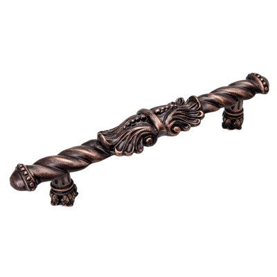 Acanthus large pull Romanesque style