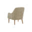 Fauteuil en chenille avec pieds en bois-100145711