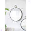 Miroir décoratif contemporain minimaliste pour le salon