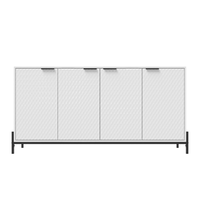 Buffet Tiea 64,57 ", Blanc