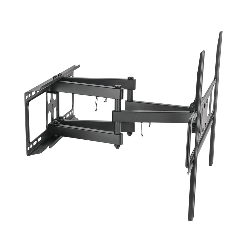 Support mural articulé pour téléviseurs de 32" à 85", robuste, pivotant et inclinable, capacité de 82 kg, VESA max. 600 x 400