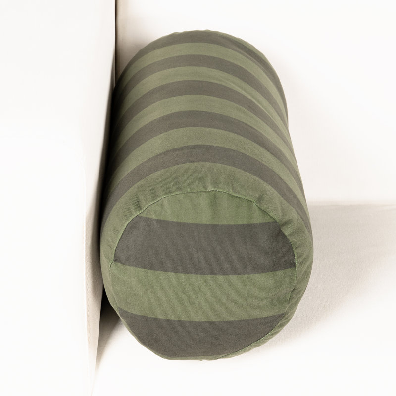 Coussin Limetta, Bourre en polyester, 21 po x 8 po, Pin