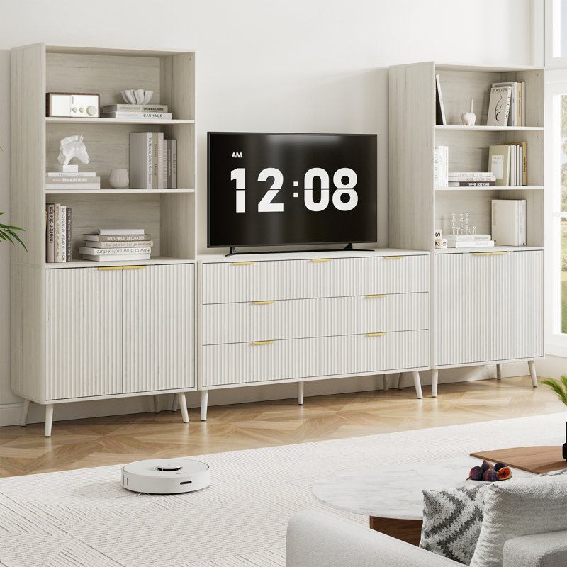 70.9 Kitchen Pantry, White