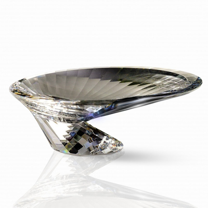 Crystal Decorative Bowl, Clear