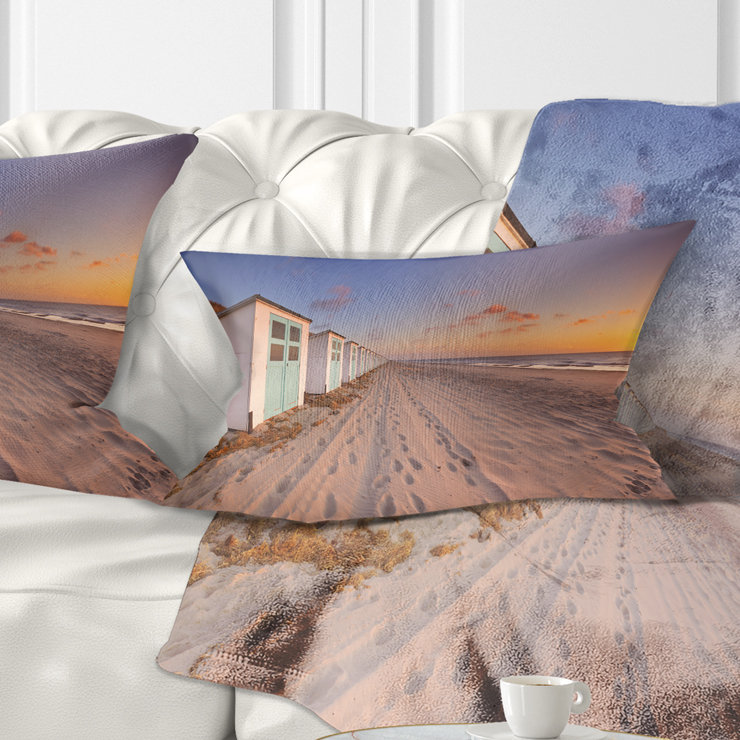 Coussin lombaire au coucher du soleil