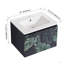 Meuble-lavabo mural 24 po avec lavabo en céramique et porte d'armoire à fermeture en douceur, ensemble KD