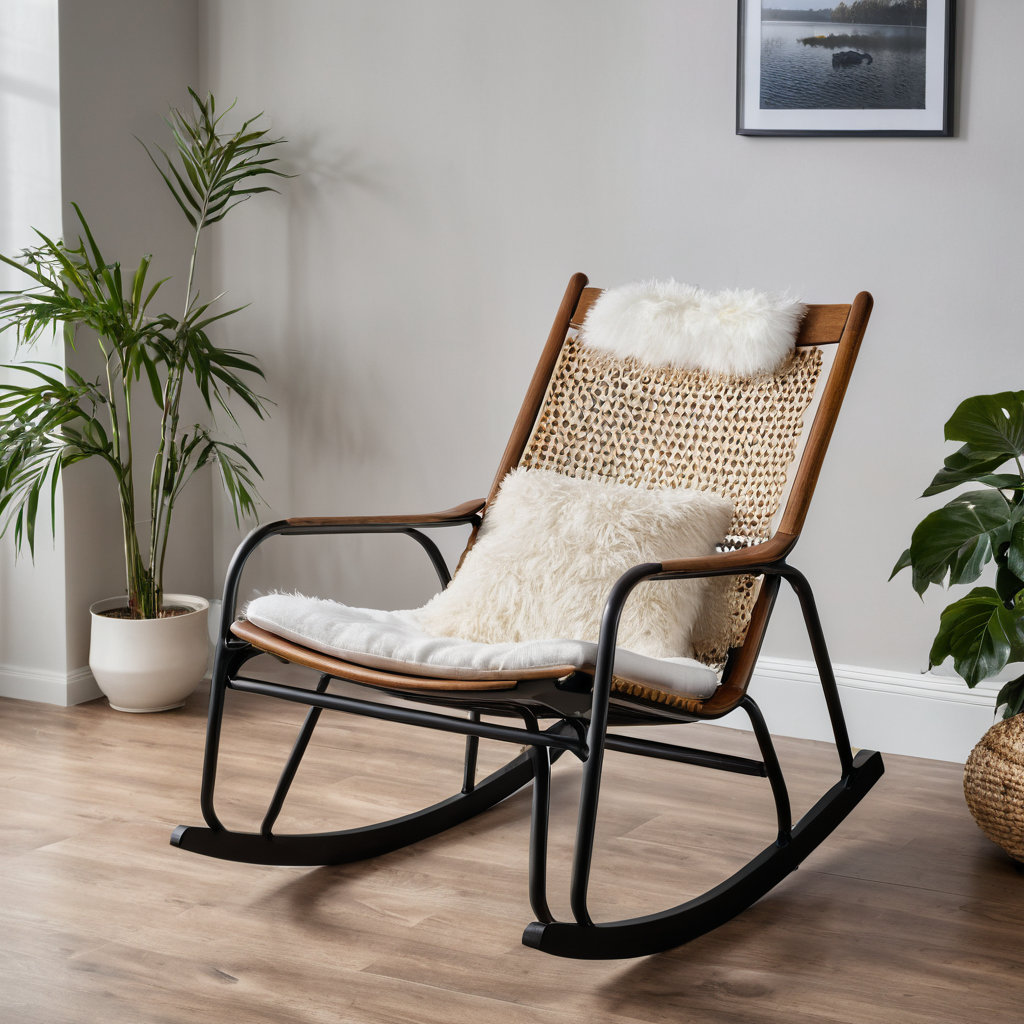 George Oliver Eitelbert Rocking Chair | Wayfair