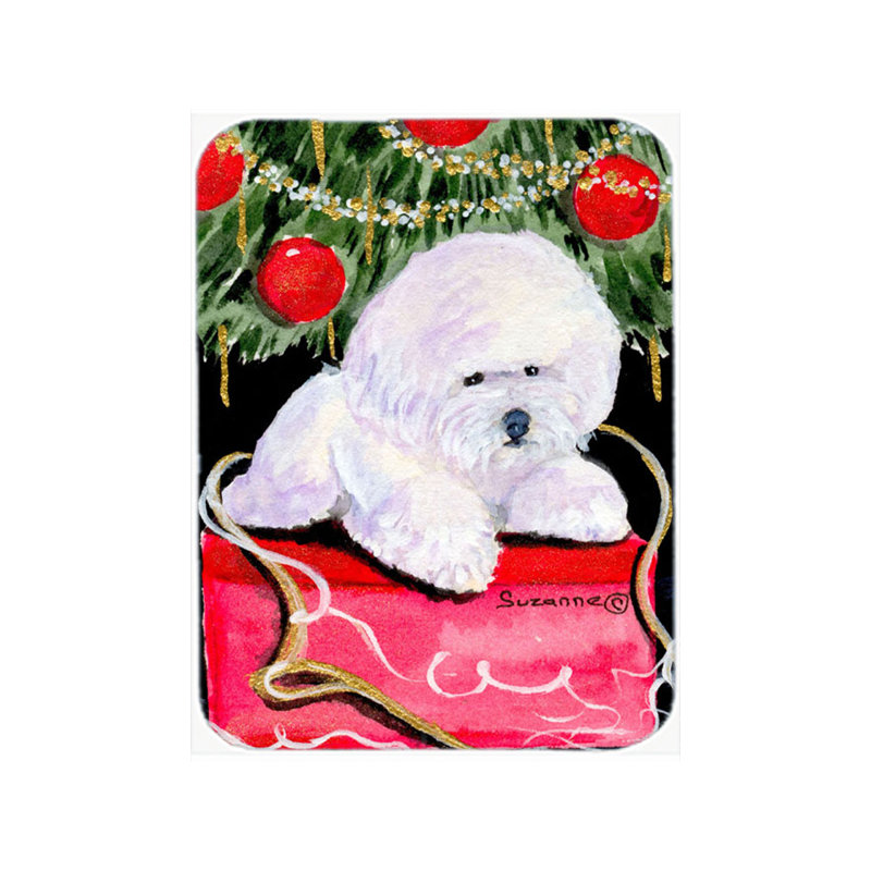 Silloth Tree avec planche à découper en verre Bichon Frise