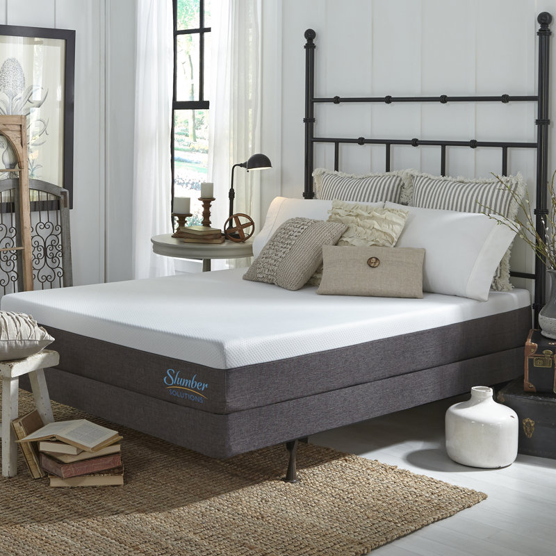 Matelas en mousse viscoélastique imprégnée de gel Slumber Solutions Restore, Lit simple, 8"