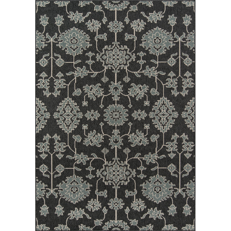 Tapis intérieur / extérieur Adrienne, Rectangle 6 pi 7 po x 9 pi 6 po