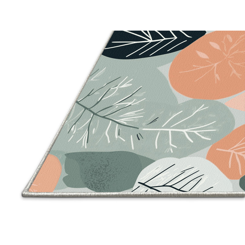 Tranquil Flora Rug, Rectangle 8' x 12'
