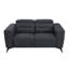 Causeuse en cuir italien avec fauteuil inclinable Global United-716910623