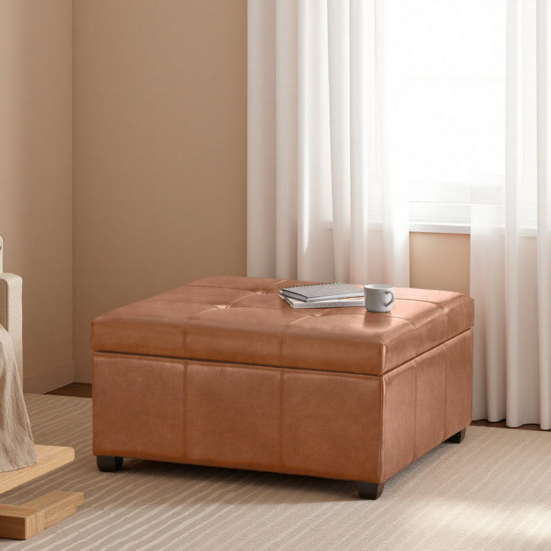 Tufted Storage Ottoman