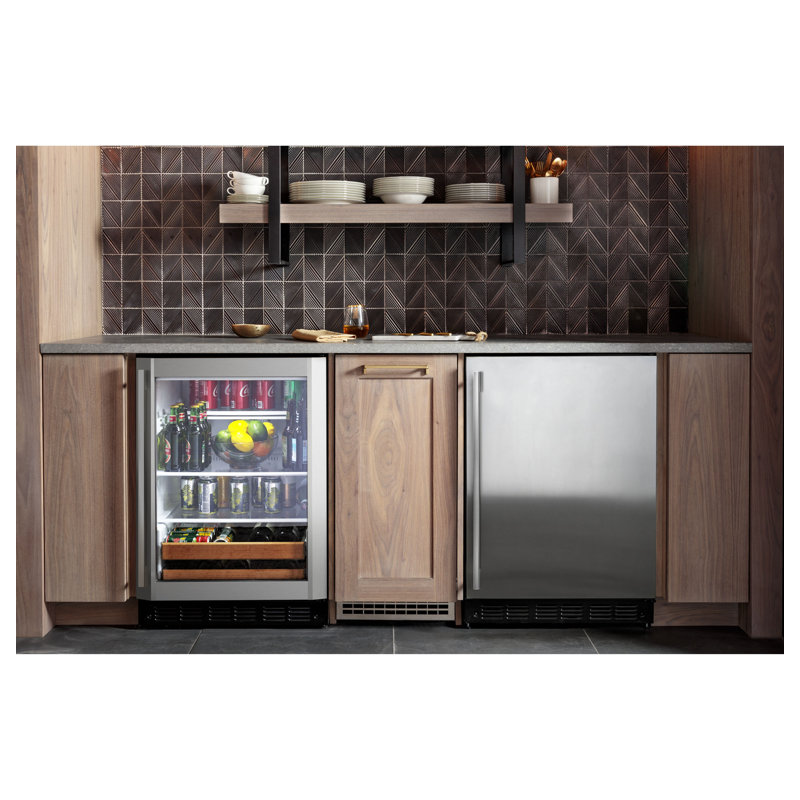 Monogram Appliances 23.44'' W Mini Fridge, Minimalist