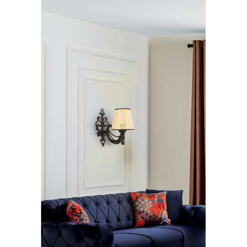 Lampe murale, Noir