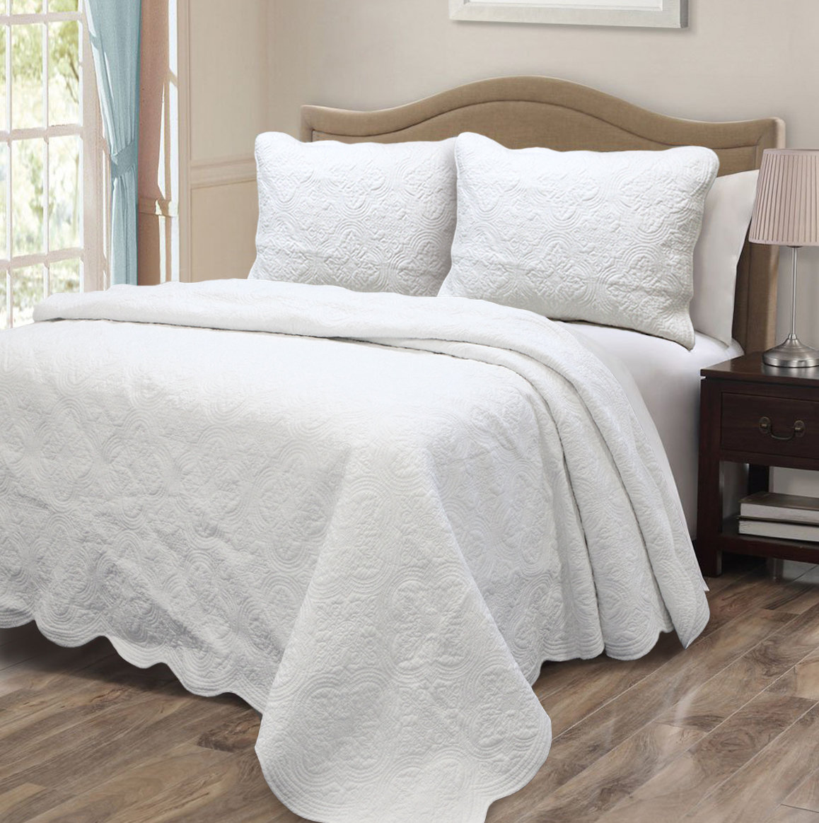 Cozy Line Home Fashion Terin Standard Reversible Quilt Set & Reviews | Wayfair