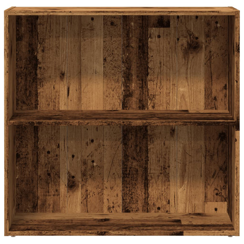 Analuisa Bookcase, (1 Shelves) 77cm H x 80cm W x 30cm D, Reclaimed Wood