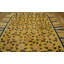 Antique Allover Floral Hand Knotted Pile Rug