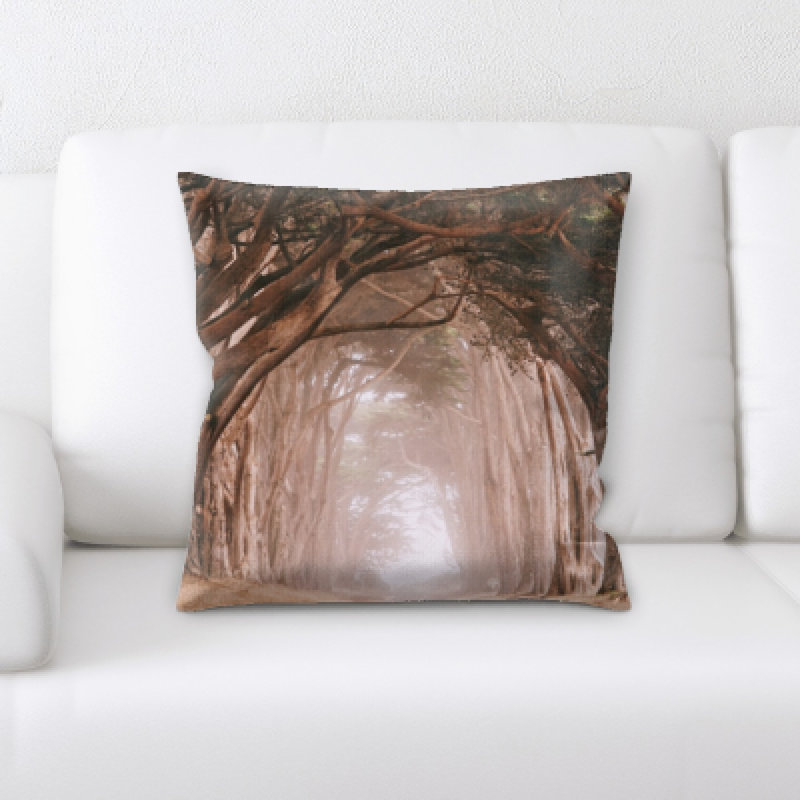 Microsuede Throw Pillow