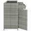 Armoire de rangement d'extérieur en osier-1395990781