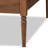 Kaashvi Ogden Mid-Century Modern Wood and Synthetic Rattan Daybed