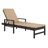 Bourneville Outdoor Wicker Chaise Lounge , Cushion Included