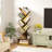 Vintage 6-Tier Tree Bookshelf With Drawer - Waterproof & Scratch Resistant-1555695582