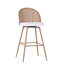 Ensemble de tabourets de bar pivotants 29,5H Sienna Cane