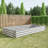 Metal Raised Garden Flower Bed - 43.85 In. Wide X 11.96 High , Rust Vegetable Kit 45.67 Deep Height , Practical-161003922-161003925