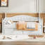 Wooden Extendable Daybed With 2 Storage Drawers-1327769150