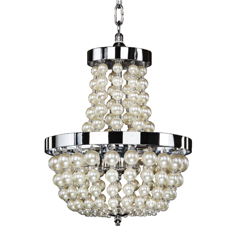 Willard 3 - Light Chrome Unique/Statement Pendant