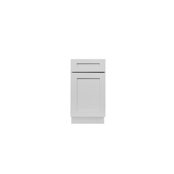 NelsonCabinetry Elegant 34.5'' H Gray Standard Base Cabinet Ready-to ...
