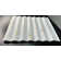 Gilded Peaks 112" L x 9.5" W x 0.5" D Polystyrene Glue-up Wood Slat Walls 73.5 sq.ft.