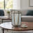 Raha Vintage Lantern with Frosted Glass Panels, Bronze Metal Frame 11 Inch-132922925