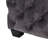 Modern Grey Velvet With Buttons And Durability, 29" Width X Depth 17.72" Height Button- In Grey, Home Addition, 29.37" 17.72