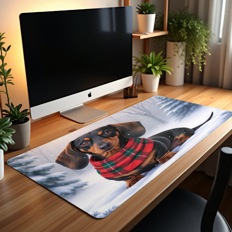 Polyester Desk Pad, 23.6x13.8