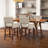 Counter Stool with Solid Wood Frame-91904562