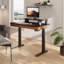 Metal Base Standing Desk with Power Outlet-1261263012-1261263706